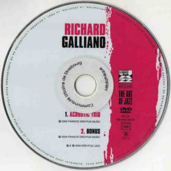 DVD Richard Galliano: Acoustic Trio 631004