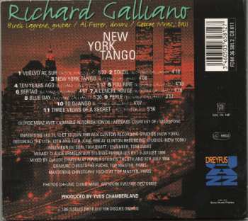 CD Richard Galliano: New York Tango DIGI 322347