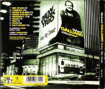 CD Richard Galliano New York Trio: Ruby, My Dear DIGI 625198