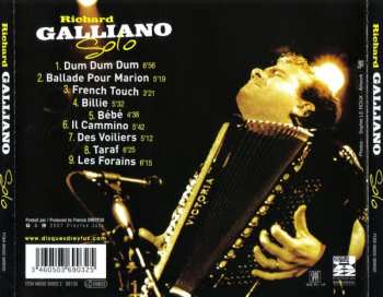 CD Richard Galliano: Solo 626769