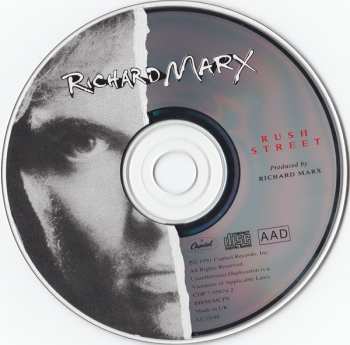 CD Richard Marx: Rush Street 544262