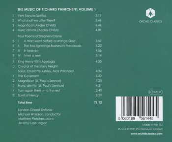 CD Richard Pantcheff: The Music Of Richard Pantcheff (Volume 1: Choral Music) 563510