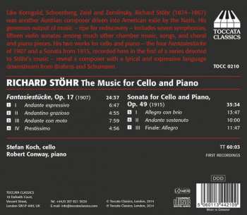 CD Richard Stöhr: Chamber Music, Volume One 121000