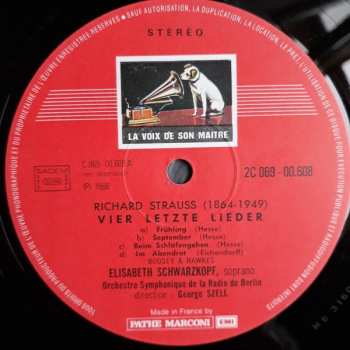 LP Richard Strauss:  Vier Letzte Lieder 641931