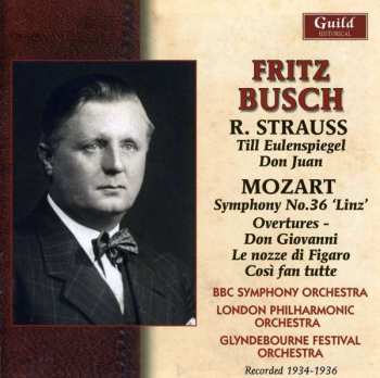 Album Richard Strauss: Fritz Busch Dirigiert