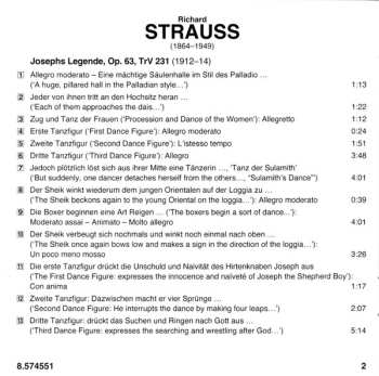 CD Richard Strauss: Josephs Legende 617896