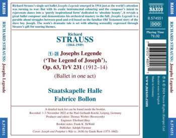 CD Richard Strauss: Josephs Legende 617896