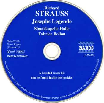 CD Richard Strauss: Josephs Legende 617896