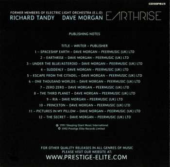 CD Richard Tandy: Earthrise 229486