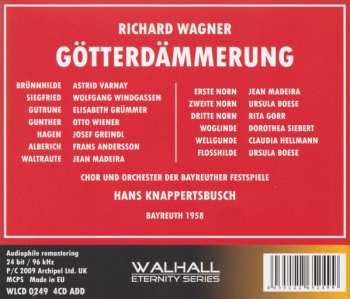 4CD Richard Wagner: Götterdämmerung 572845