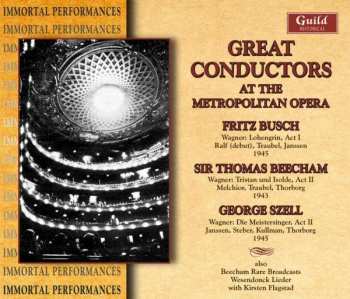 3CD Sir Thomas Beecham: Great Conductors At The Metropolitan Opera 446346