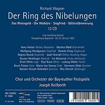 12CD/Box Set Richard Wagner: Der Ring Des Nibelungen [Bayreuth 1953] 640383