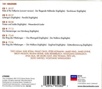 6CD Richard Wagner: Wagner 101 552026