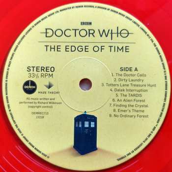 2LP Richard Wilkinson: Doctor Who: The Edge of Time CLR 559499