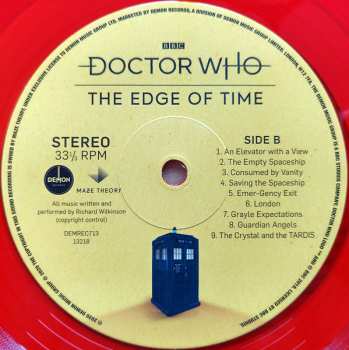 2LP Richard Wilkinson: Doctor Who: The Edge of Time CLR 559499