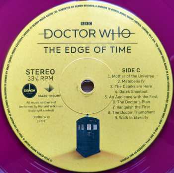 2LP Richard Wilkinson: Doctor Who: The Edge of Time CLR 559499