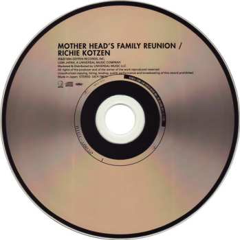 CD Richie Kotzen: Mother Head's Family Reunion = マザー・ヘッズ・ファミリー・リユニオン LTD 610051