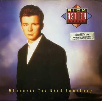 LP Rick Astley: Whenever You Need Somebody 636631