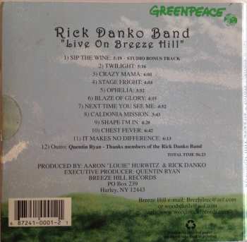 CD Rick Danko Band: "Live On Breeze Hill" 590318