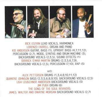 CD Rick Estrin And The Nightcats: Contemporary 481453