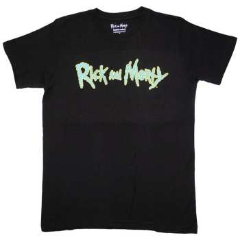 Merch Rick & Morty: Cartoon Network Unisex T-shirt: Rick & Morty Logo (x-large) XL