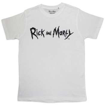 Merch Rick & Morty: Rick & Morty Unisex T-shirt: Mono Logo (x-large) XL