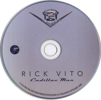 CD Rick Vito: Cadillac Man 581331