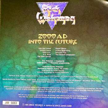 CD Rick Wakeman: 2000 A.D. Into The Future 631609