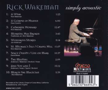 CD Rick Wakeman: Simply Acoustic 606350