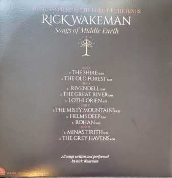 2LP Rick Wakeman: Songs Of Middle Earth LTD 594765