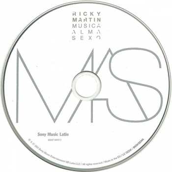 CD Ricky Martin: Música + Alma + Sexo 24433