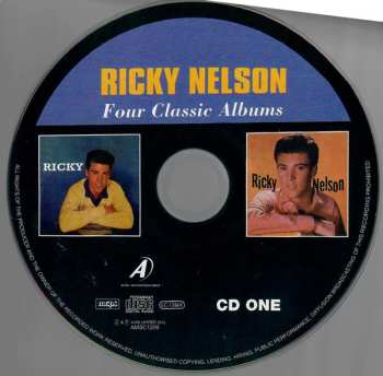 2CD Ricky Nelson: Four Classic Albums 552249