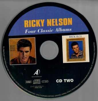 2CD Ricky Nelson: Four Classic Albums 552249