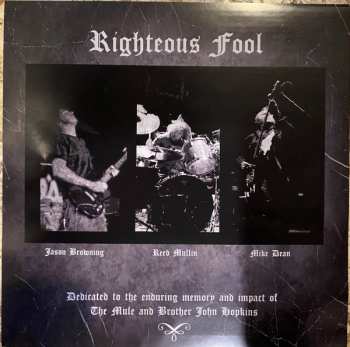 LP Righteous Fool: Righteous Fool CLR | LTD 556039