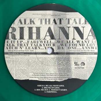 LP Rihanna: Talk That Talk CLR | LTD 634537