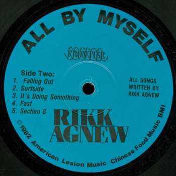 LP Rikk Agnew: All By Myself 616573