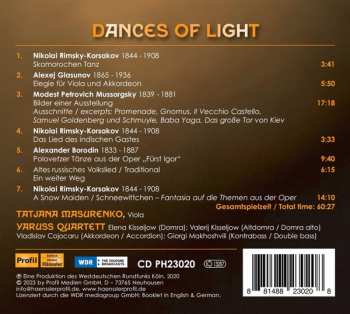 CD Nikolai Rimsky-Korsakov: Dances Of Light (Music For Viola And Folk Instruments Quartet) 567143