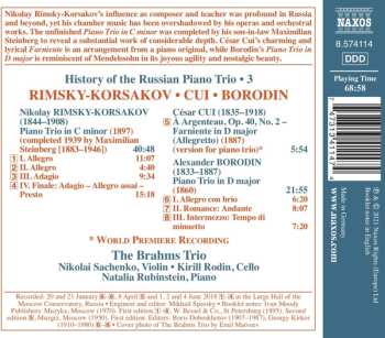 CD Nikolai Rimsky-Korsakov: History of the Russian Piano Trio • 3 573022