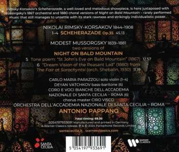 CD Orchestra dell'Accademia Nazionale di Santa Cecilia: Scheherazade / Night On Bald Mountain (Original Versions Of 1867 & 1880) 562235