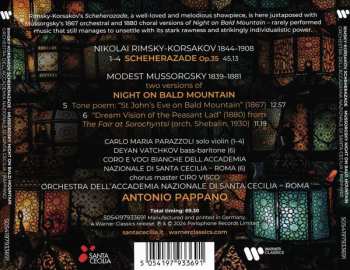 CD Orchestra dell'Accademia Nazionale di Santa Cecilia: Scheherazade / Night On Bald Mountain (Original Versions Of 1867 & 1880) 562235