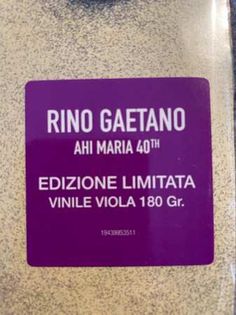 2LP Rino Gaetano: Ahi Maria 40th - La Raccolta Definitiva Di Rino Gaetano CLR | LTD 596099