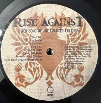 LP Rise Against: Siren Song Of The Counter Culture 565756