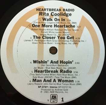 LP Rita Coolidge: Heartbreak Radio 608284