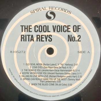 LP Rita Reys: The Cool Voice Of Rita Reys (No. 2) LTD 551601