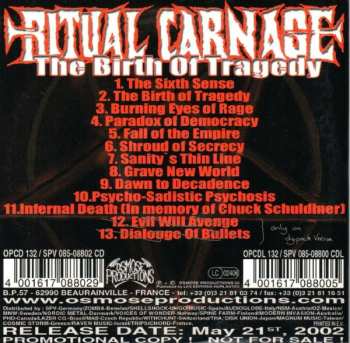 CD Ritual Carnage: The Birth Of Tragedy 467364