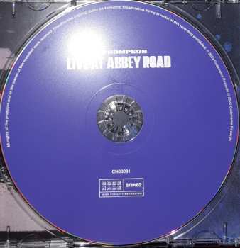 CD RJ Thompson: Live at Abbey Road 536717