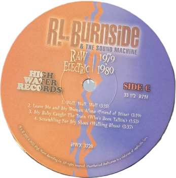 2LP R.L. Burnside & The Sound Machine: Raw Electric: 1979 - 1980 571166