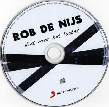 CD Rob de Nijs: Niet Voor Het Laatst 559578