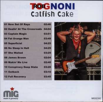 CD Rob Tognoni: Catfish Cake DIGI 574681