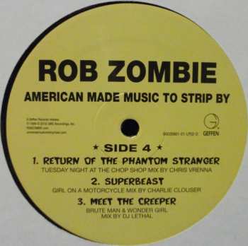 2LP Rob Zombie: American Made Music To Strip By 1977